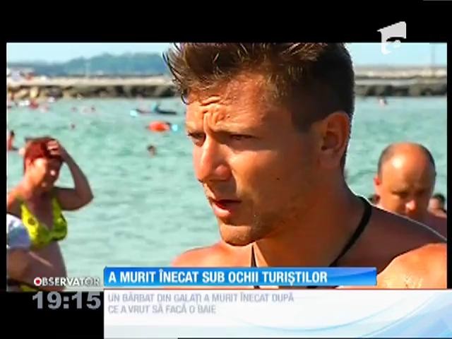 Un turist a murit &icirc;necat &icirc;n staţiunea Neptun