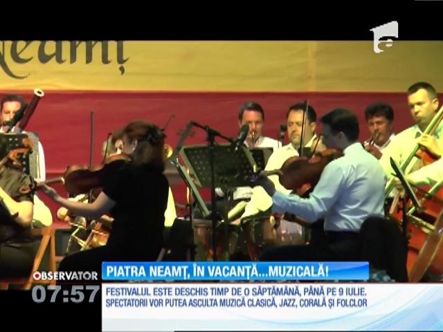 Festival de muzică simfonică, la Piatra Neamț