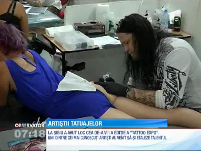 Artişti tatuatori din toate colţurile lumii şi-au dat &icirc;nt&acirc;lnire la Sibiu