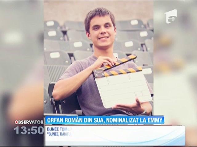 Orfanul rom&acirc;n din SUA, nominalizat la Emmy