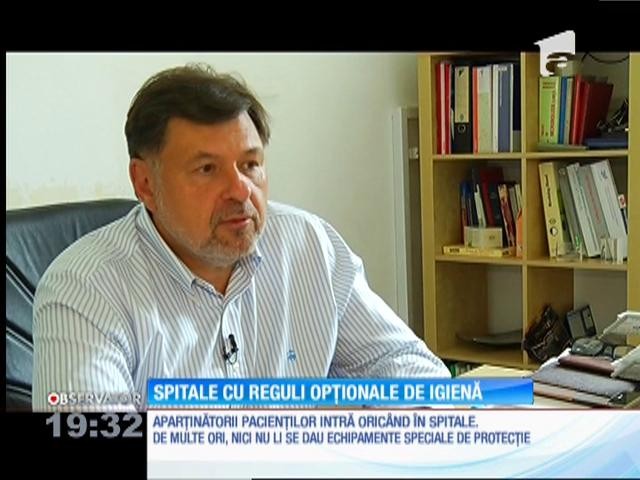 Spitale cu reguli opționale de igienă