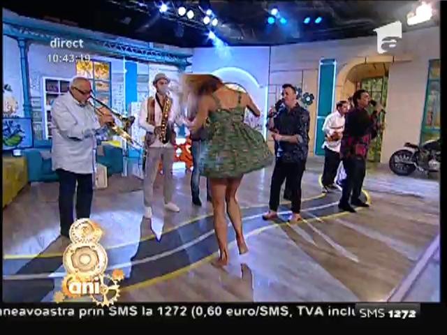 Live! Flavia Mihășan, desculță și pasională pe ritmuri lăutărești!