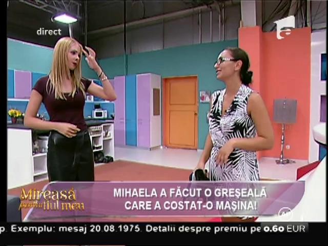 Mihaela a făcut o greșeală care a costat-o mașina!