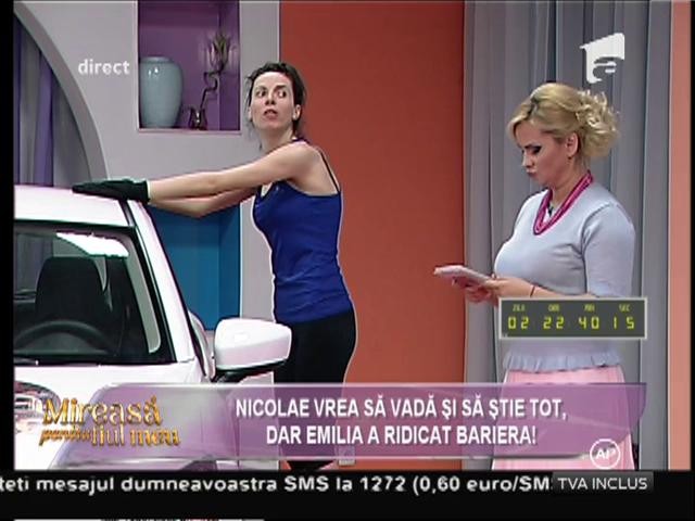 Excluși din &bdquo;cursa pentru c&acirc;știgarea mașinii&rdquo;, s-au refugiat &icirc;n dragoste! Constantin vrea linişte, dar Mihaela vrea "activitate"!