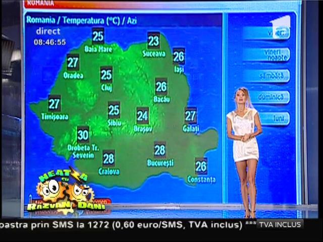 Vreme frumoasă cu puține ploi