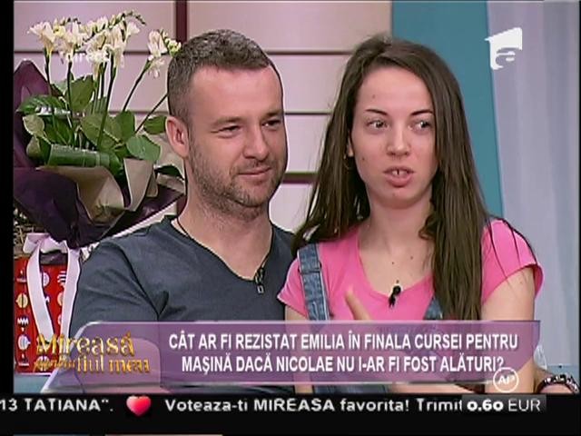 Nicolae nu și-a părăsit iubita nicio clipă. Emilia: ”Fără el nu rezistam atât de mult”