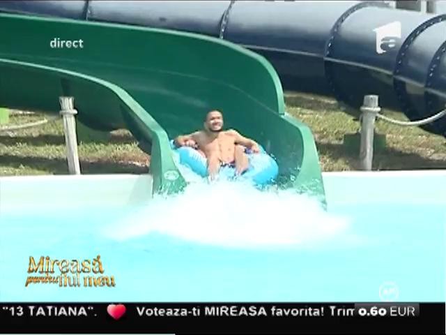 Mai mulţi concurenţi s-au distrat &icirc;n parcul acvatic!