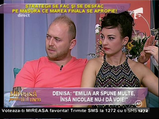 Denisa a dat cărţile pe faţă! A fost Emilia demascată?