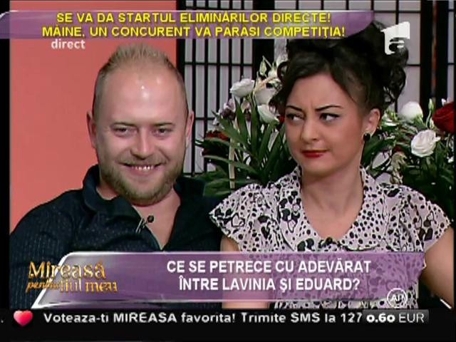 Eduard se teme de conceptul "Lavinia la volan"! Are oare motive să nu se încreadă în abilitățile de șoferiță ale iubitei?