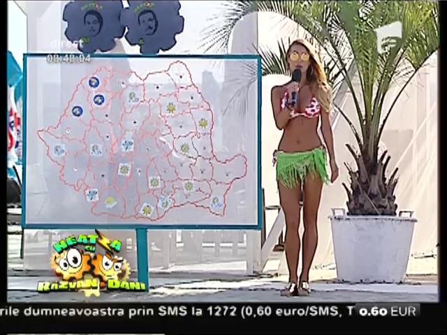 Vremea va fi ploiasă &icirc;n nord-vest şi caniculară &icirc;n sud!