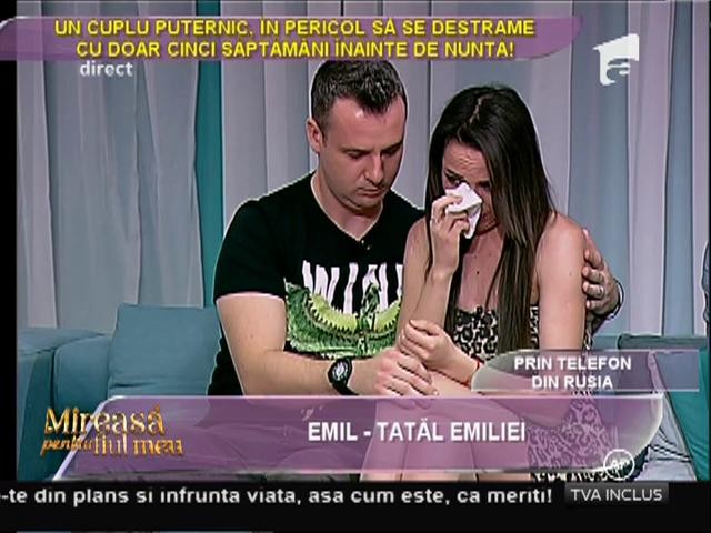 Nicolae şi Emilia, la un pas de despărţire cu doar cinci săptăm&acirc;ni &icirc;nainte de nuntă!