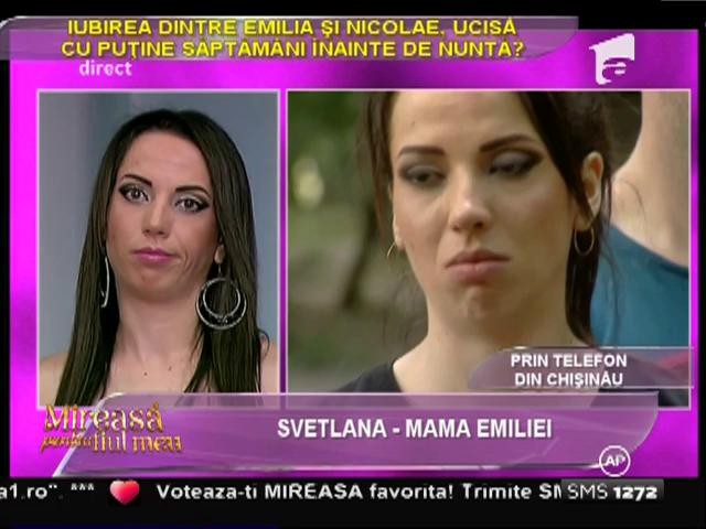 Emilia a fugit de l&acirc;ngă Nicolae: "M-am săturat să fiu considerată vinovată!"