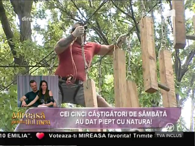 Cei cinci c&acirc;ştigători de s&acirc;mbătă au dat piept cu natura!