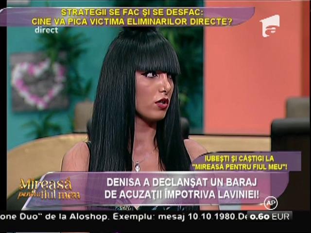 Denisa a declanșat un baraj de acuzații &icirc;mpotriva Laviniei!