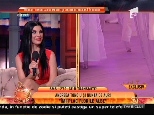 Andreea Tonciu, nuntă cu meniu de Hell's Kitchen
