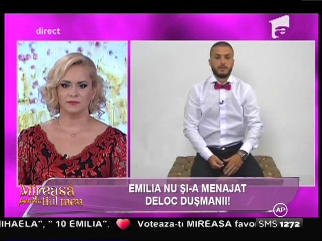 Emilia nu şi-a menajat deloc duşmanii!