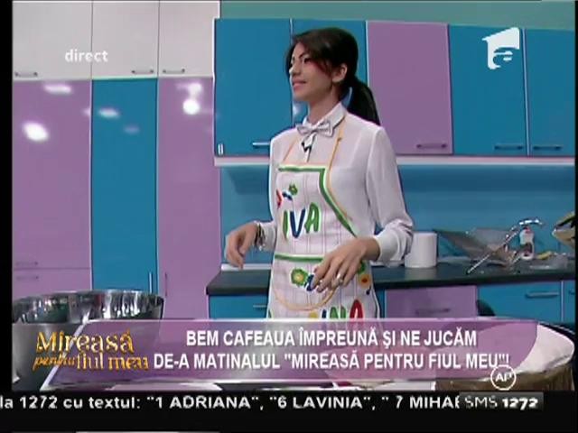 Adriana găteşte reteta zilei!