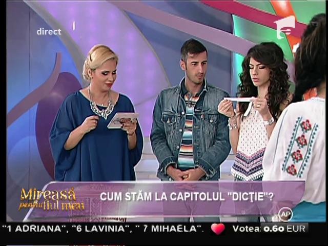 R&acirc;zi cu lacrimi. Exerciţii de dicţie la "Mireasă pentru fiul meu"