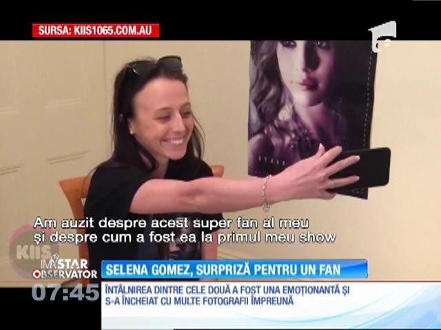 Emoţii şi lacrimi de fericire! Selena Gomez, surpriză imensă pentru un fan