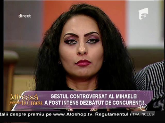 Gestul controversat al Mihaelei a fost intens dezbătut de concurenți!