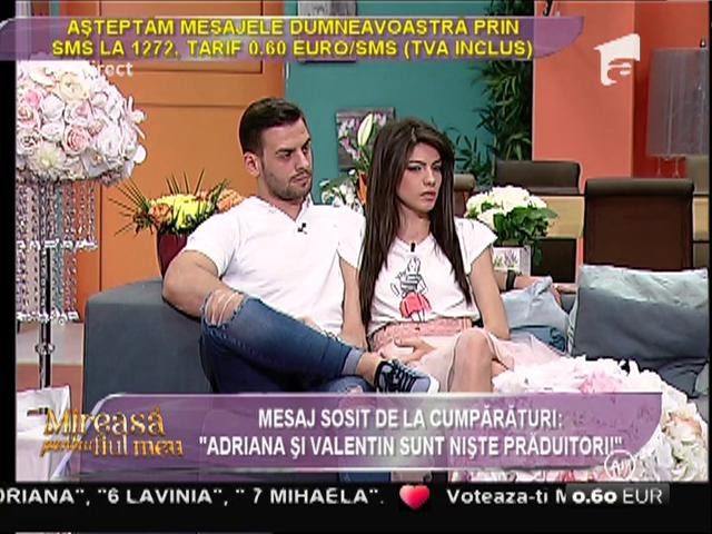 Mesaj sosit &icirc;n timpul cumpărăturilor: &rdquo;Adriana și Valentin sunt niște prăduitori!&rdquo;