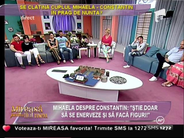 Constantin, cu ochii &icirc;n lacrimi după noile tensiuni din relaţia cu Mihaela!