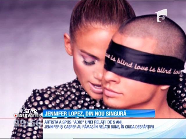 După cinci ani, Jennifer Lopez este din nou singură! Diferenţa de vârstă să fi fost de vină?