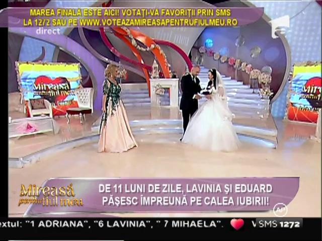 Eduard, declaraţie de dragoste pentru Lavinia