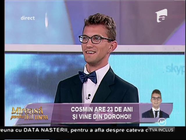 Cosmin: &rdquo;Uneori sunt adeptul strategiilor și micilor șantaje emoționale&rdquo;