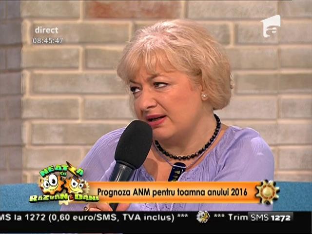 Prognoza ANM pentru toamna anului 2016