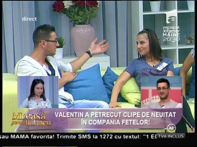 Valentin a petrecut clipe de neuitat &icirc;n compania fetelor!