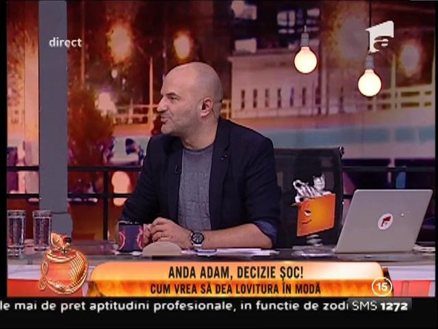 După muzică, Anda Adam vrea să dea lovitura şi în modă!
