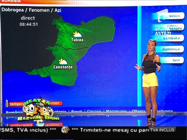 Vremea răm&acirc;ne frumoasă, at&acirc;t astăzi, c&acirc;t și &icirc;n weekend