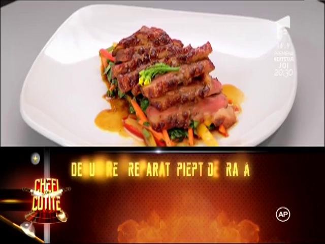 Le-a gătit chefilor &icirc;n pas de dans! Jurații nu au rămas indiferenți