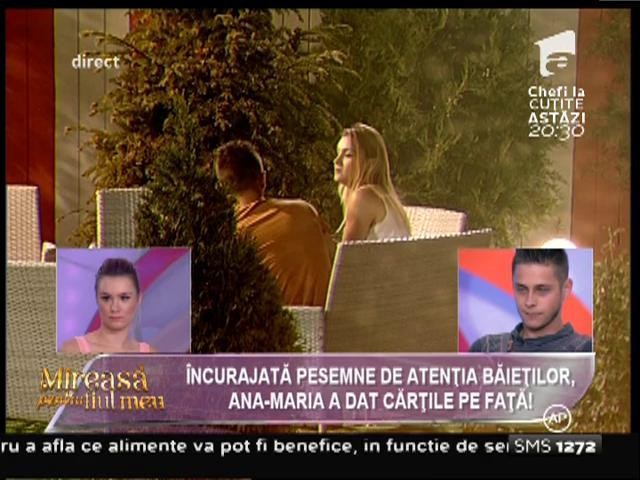 Daniel: "Ana-Maria este o fată frumoasă, dar comportamentul ei lasă de dorit!"