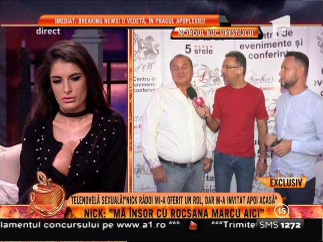 Nick Rădoi: ”Nu i-am făcut avansuri Gabrielei Cârstoiu”