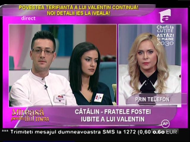Valentin, dialog violent cu fratele fostei iubite: &rdquo;Una este să &icirc;ncerci să dai cuiva o palmă și alta este să &icirc;ncerci să &icirc;mpuști pe cineva!&rdquo;