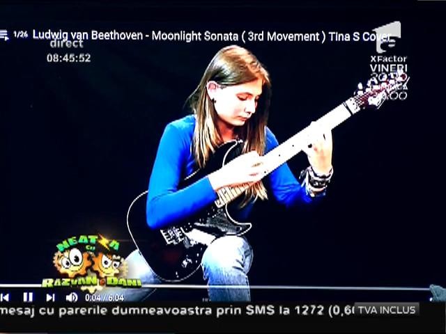 Smiley News: Moonlight Sonata c&acirc;ntată la chitară