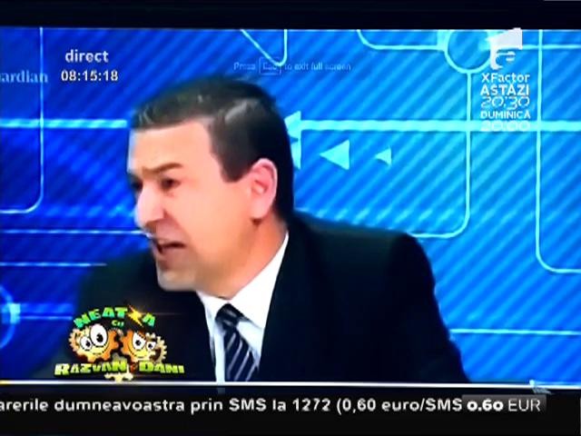 Smiley News: Doi parlamentari din Georgia s-au luat la bătaie, &icirc;n direct, la tv