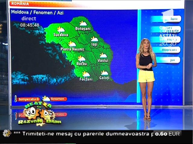 Vremea se păstrează rece, dar va ploua mai puțin