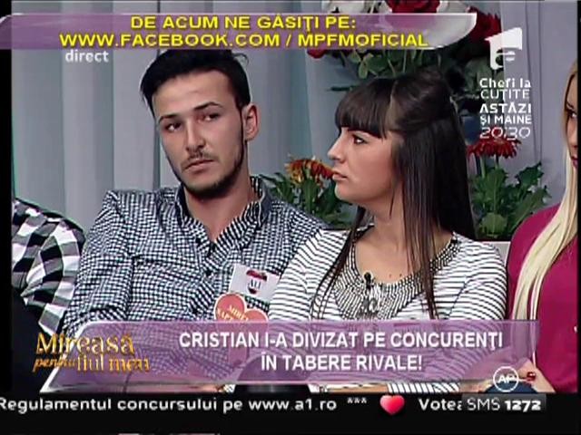 Cristian i-a divizat pe concurenţi &icirc;n tabere rivale!