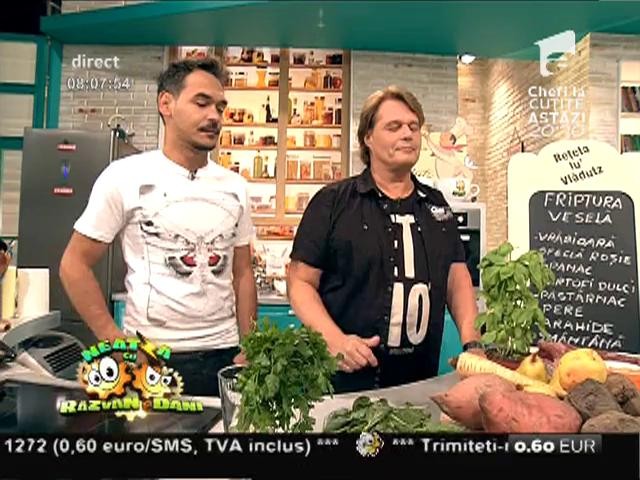 &rdquo;Friptură veselă&rdquo;, un deliciu culinar cu sfeclă roșie, pere și multă carne