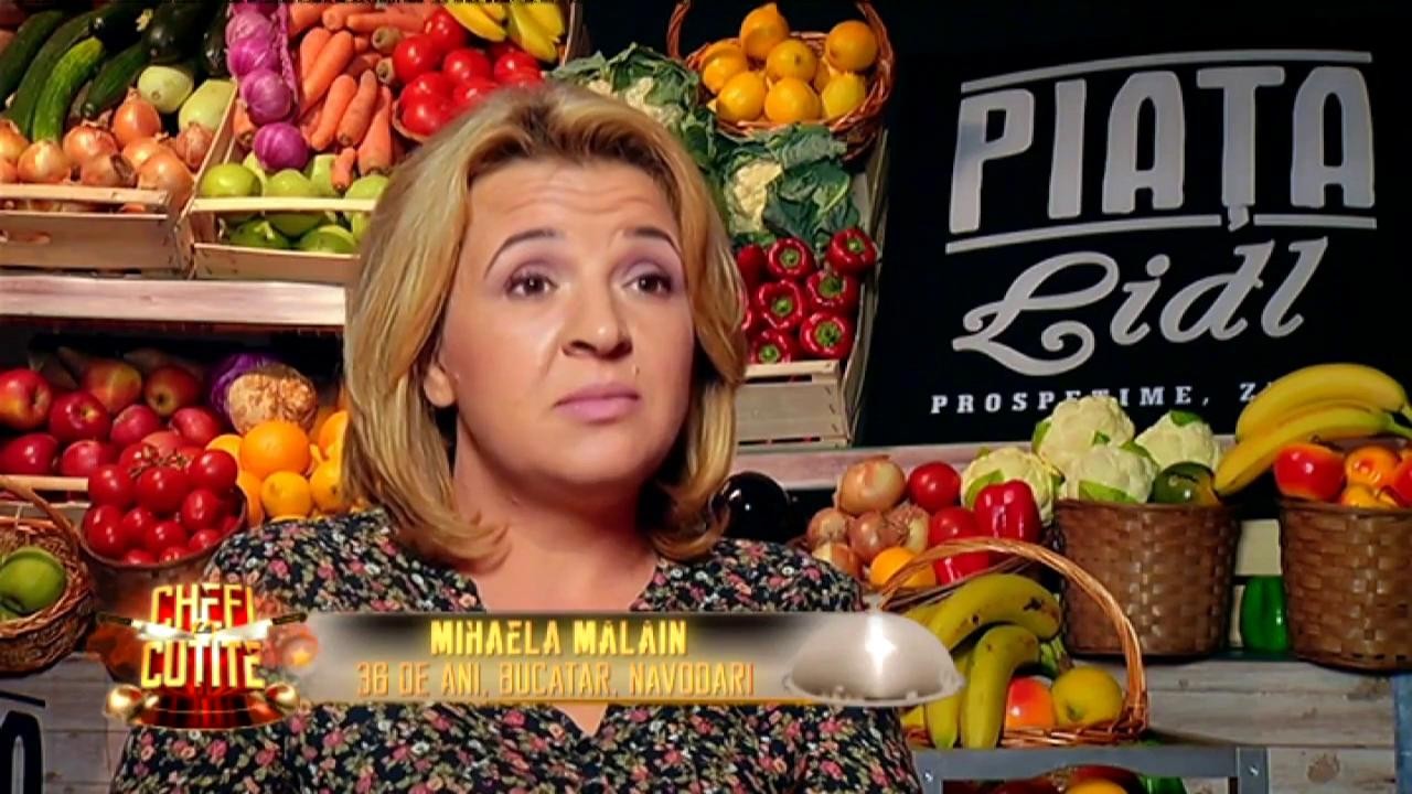 Mihaela Mălăin, din Năvodari, bucătar de profesie, pl&acirc;nge c&acirc;nd are mari emoții
