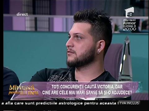 Marius: "Sergiu este ipocrit c&acirc;nd spune că nu vrea marele premiu!"