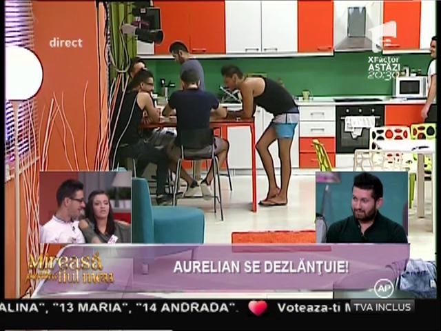 Ali: &rdquo;Aurelian este un om foarte m&acirc;ndru, evidențiază tot ceea ce știe să facă&rdquo;
