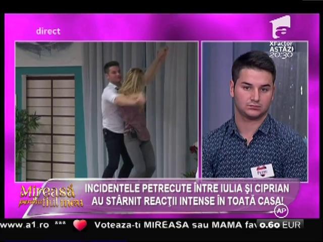 Gesturile Iuliei au provocat reproşuri furioase &icirc;n toată casa!