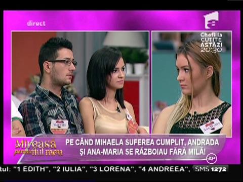 Ana-Maria, către fete: "Andrada v-a făcut proaste, dar voi nu i-aţi comentat"