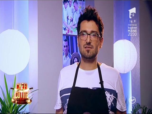 Robert face senzație la &bdquo;Chefi la cuțite&rdquo;!