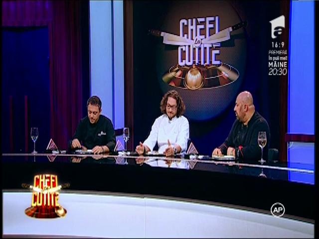 Jurații &rdquo;Chef la cuțite&rdquo;, eliminări pe bandă rulantă