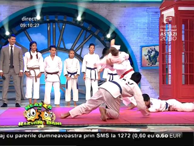 Nouă medalii pentru lotul Romaniei de Ju-Jitsu la ultimul Mondial! Micii campioni au făcut o demonstraţie &icirc;n platoul de la Neatza